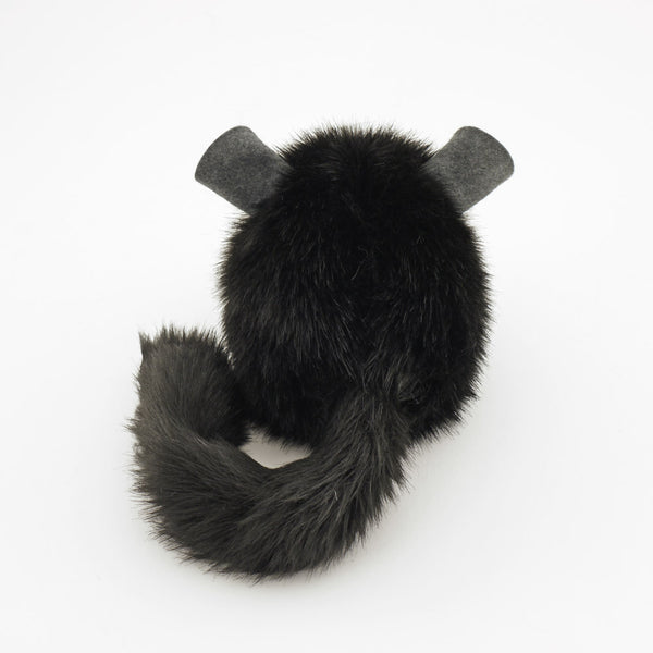 Ebony the Chinchilla Stuffed Animal Plush Toy