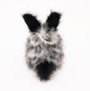 Leopold the Spotted Bunny Stuffed Animal Plush Toy back view.