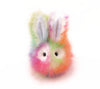 Prism the Rainbow Bunny Stuffed Animal Plush Toy front view.