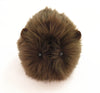 Bernie the brown beaver stuffed animal plush toy front view.
