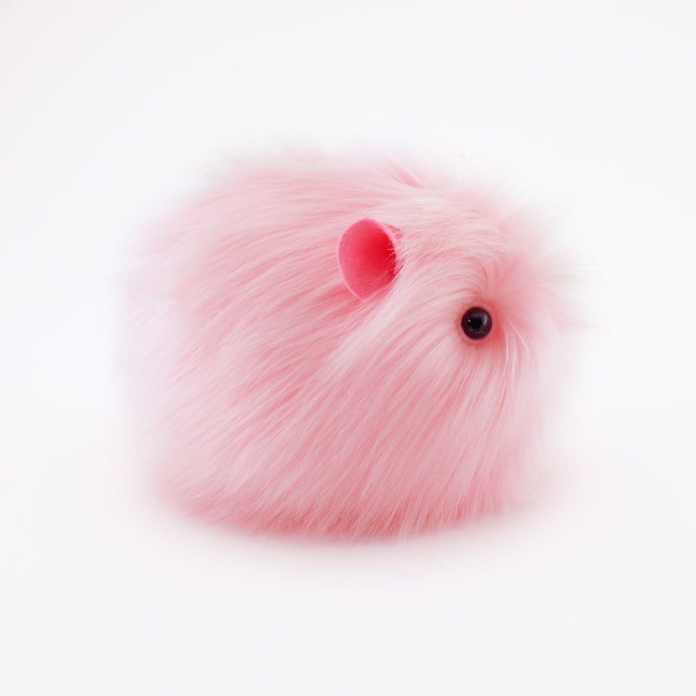Fluff the Light Pink Guinea Pig Stuffed Animal Plush Toy