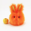 Marigold the Easter bunny plush toy, large size with apple..