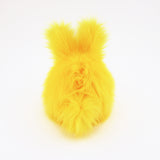Sunny the Easter bunny plush toy, back view.