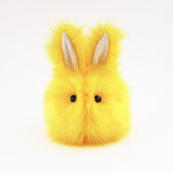 Sunny the Easter bunny plush toy, front view.