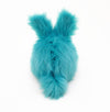 Breeze the aqua blue bunny stuffed animal plush toy back view.