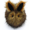 Rusty the Brown Bunny Stuffed Animal Plush Toy front view.