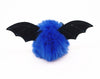 Jet the Dark Blue Bat Stuffed Animal Plush Toy back view.