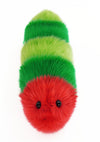 Reed the Snuggle Worm Stuffed Animal Plush Toy front view.