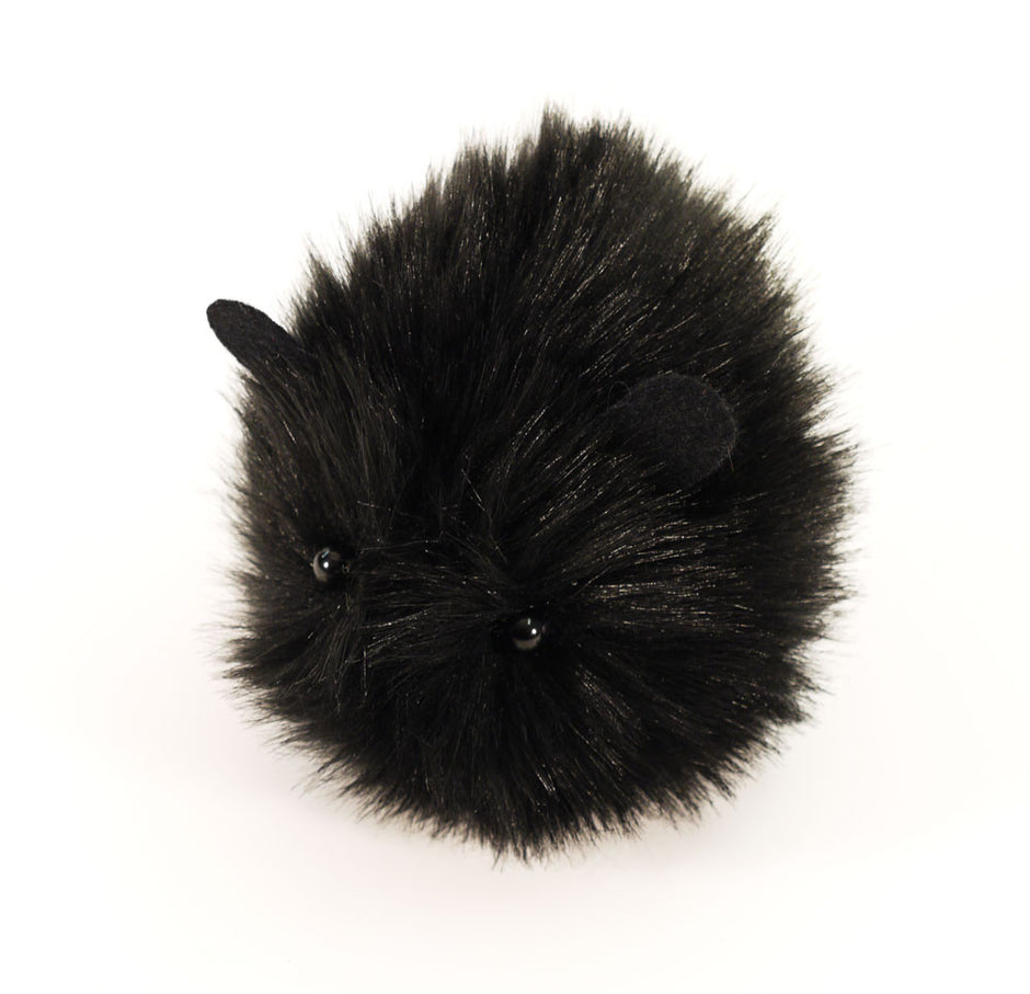 Coal the Black Guinea Pig Stuffed Animal Plush Toy